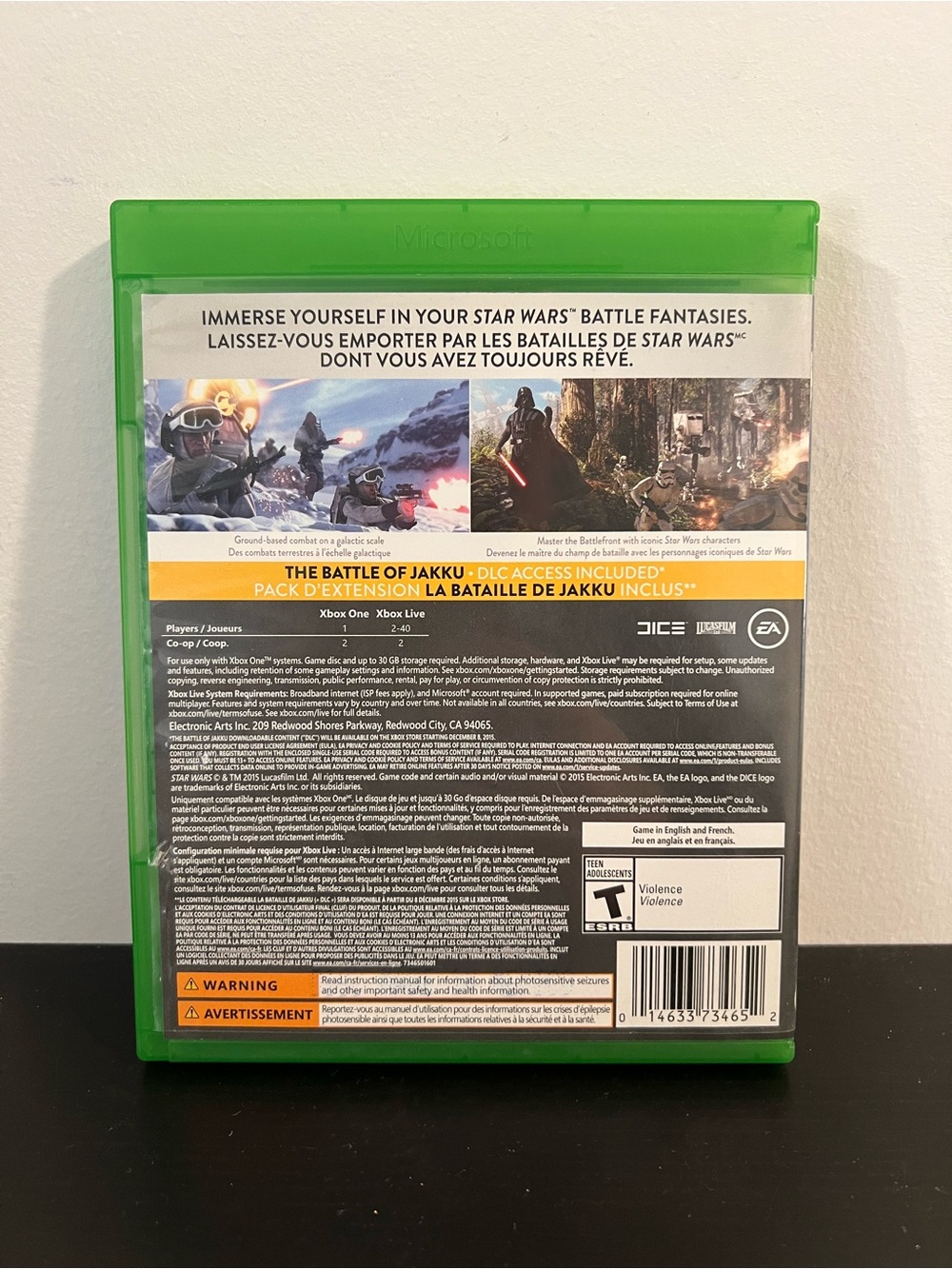 Star Wars Battlefront XBox One Tested - Picture 2 of 4